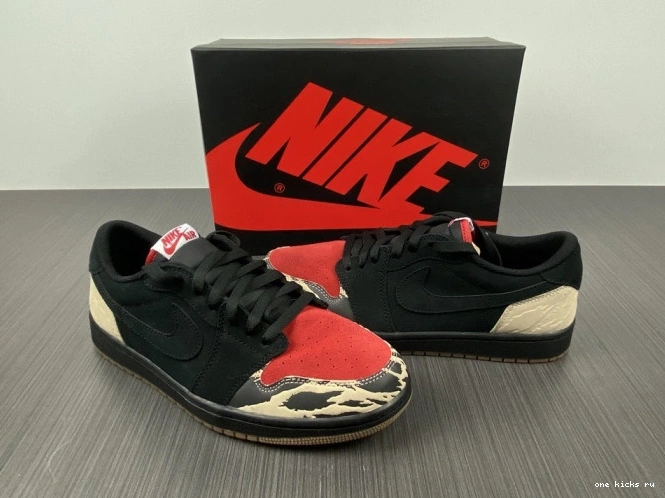 Chep Onekick SoleFly DN3400-001 Carnivore 1 Jordan Low Air x 0712